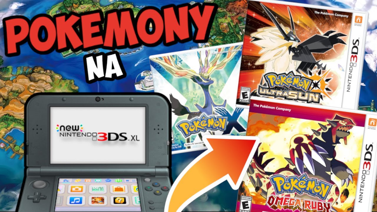 RANKING NAJLEPSZYCH GIER POKEMON na NINTENDO 3DS