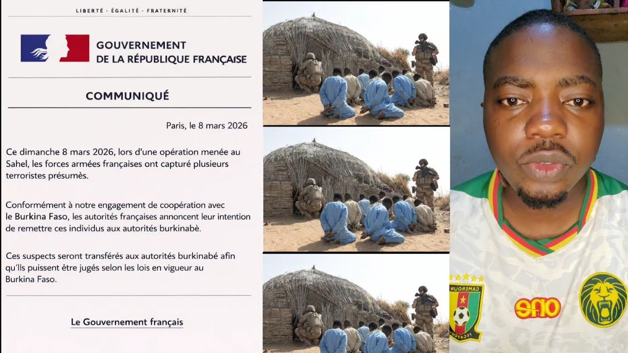 ‼️🇧🇫🇫🇷 ur,gence signalé : l'armée française entre en cascade au Burkina Faso 