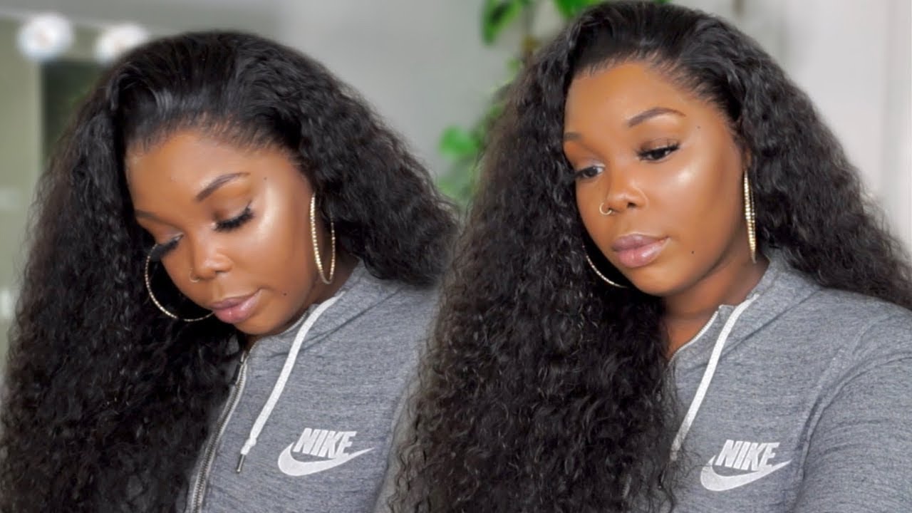 THIS 26 INCH AFFORDABLE WATER WAVE WIG IS CUTE!  | Easy Lace Meltdown | ISEE HAIR on Aliexpress