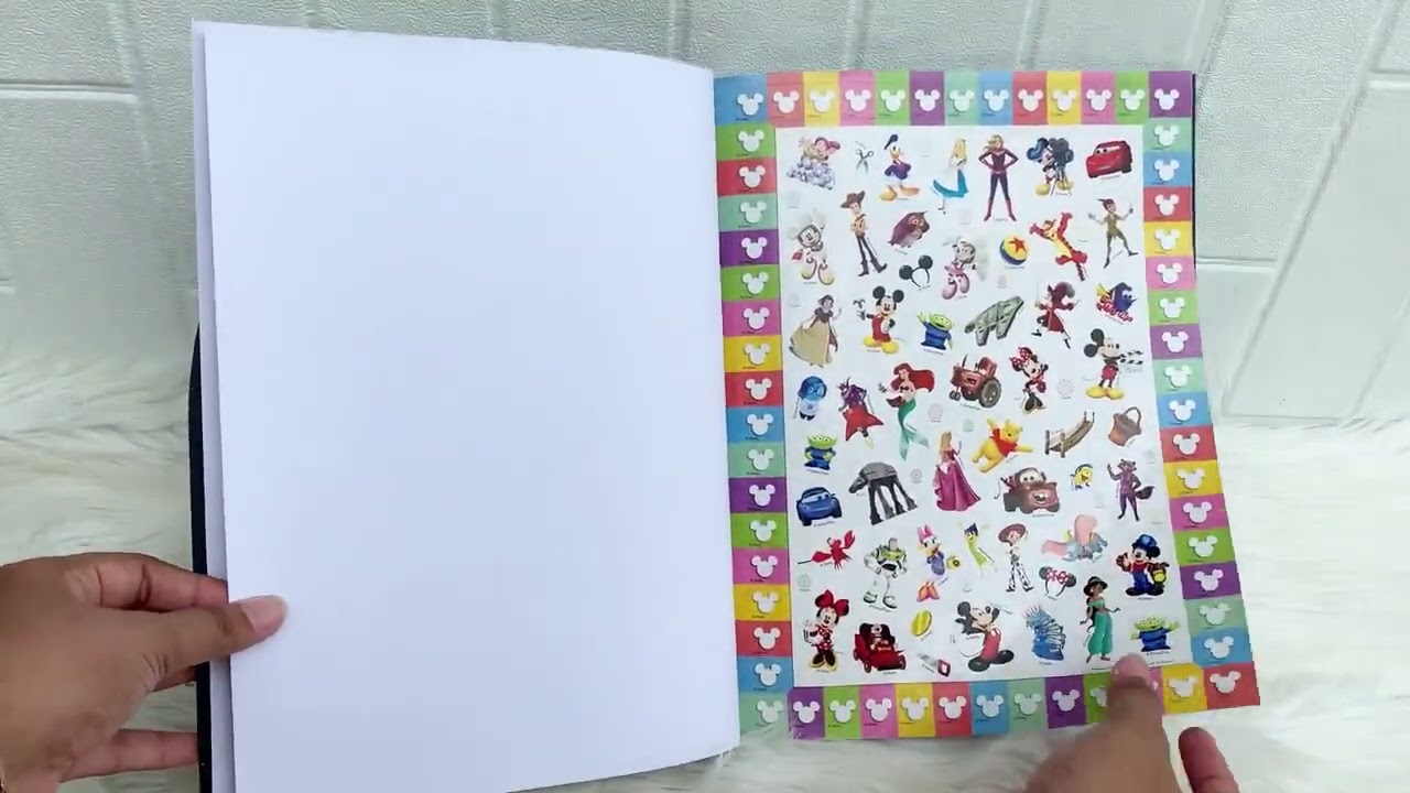 Disneyland Sticker and Activity Book Over 500 Stickers