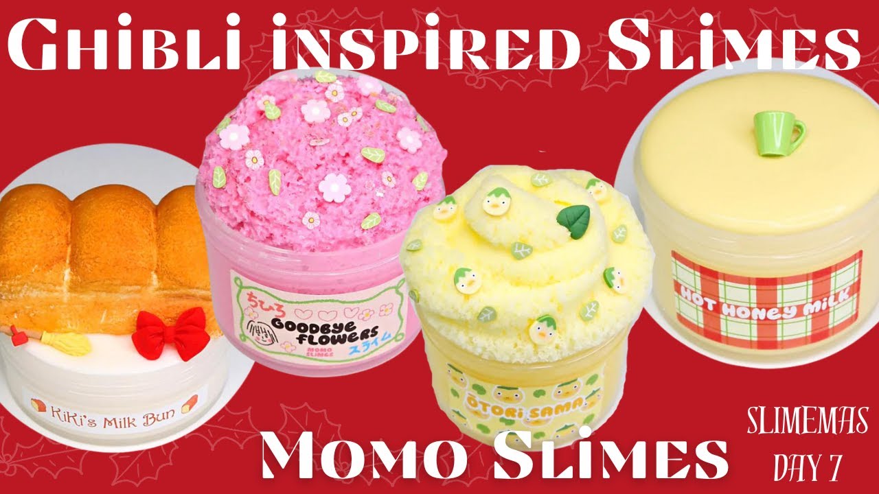MOMO Slimes Ghibli Inspired Slime Review - Slimemas Day 7