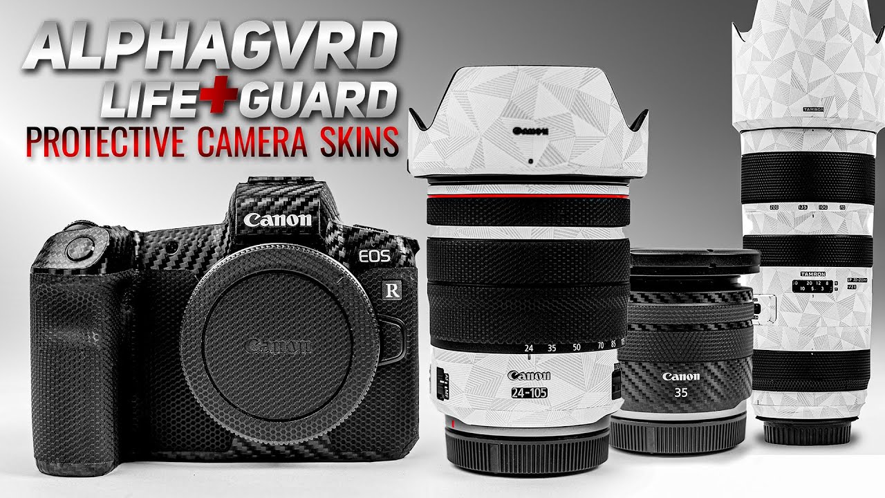 Alphagvrd / Life + Guard Camera and Lens Skins Overview | Are they worth it and do they look good?