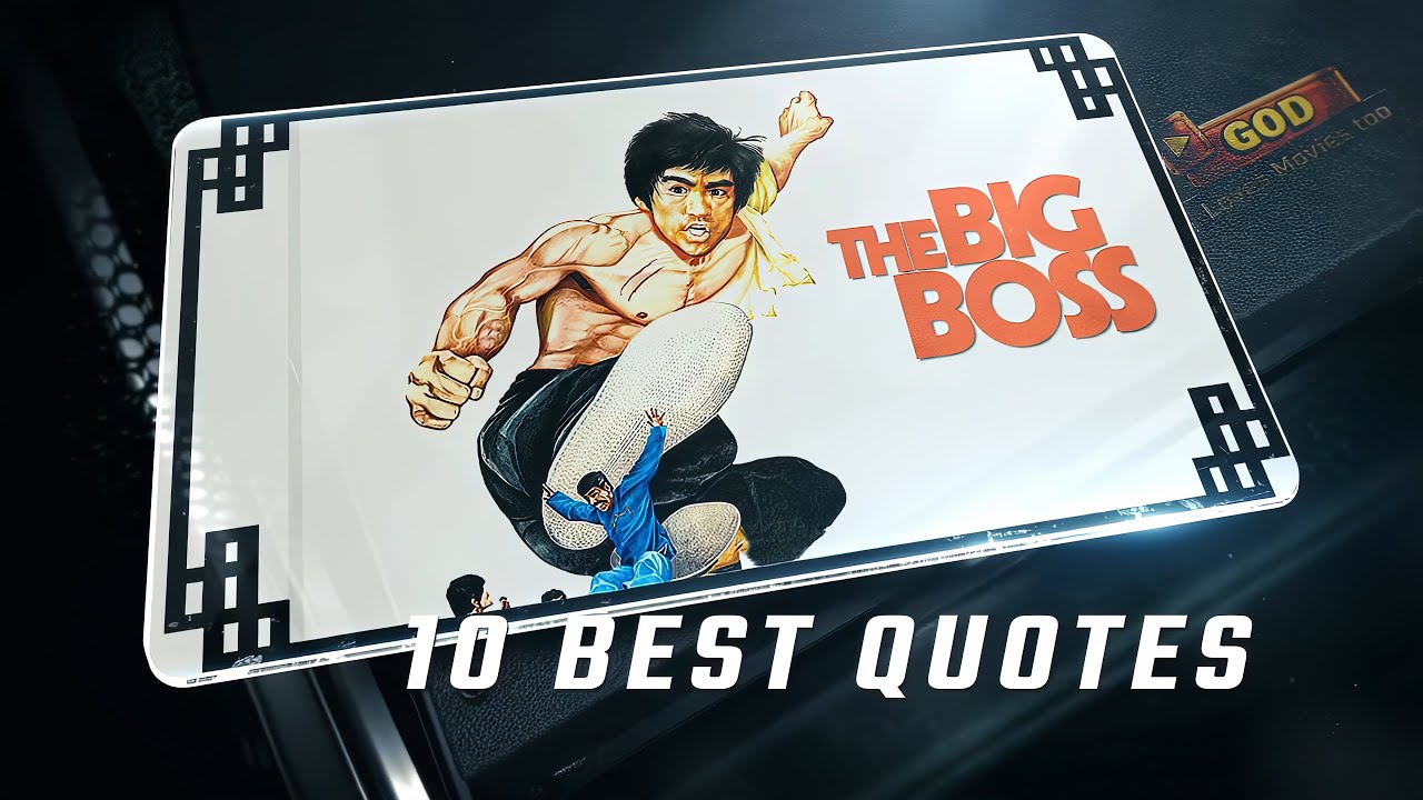 The Big Boss 1971 | 10 Best Quotes