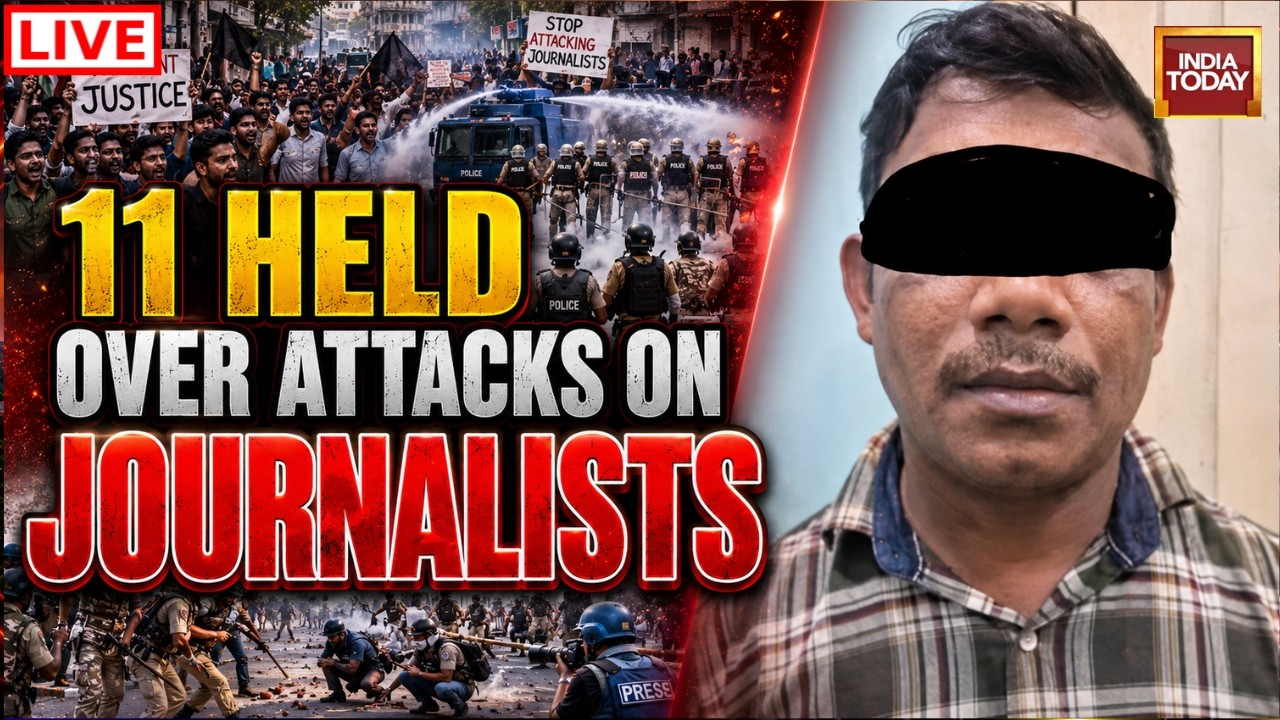 Kolkata Violence Protest LIVE: 11 Held Over Violence Attacks On Journalists | Kolkata News