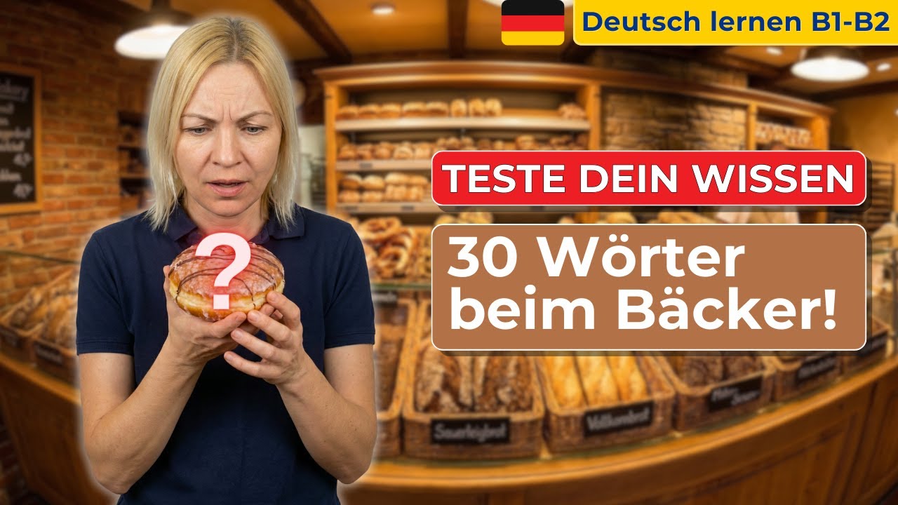 🇩🇪 Was sind eigentlich 'Teilchen'? 🥐 Deutsch beim Bäcker wie ein Profi | German Bakery Secrets B1 B2