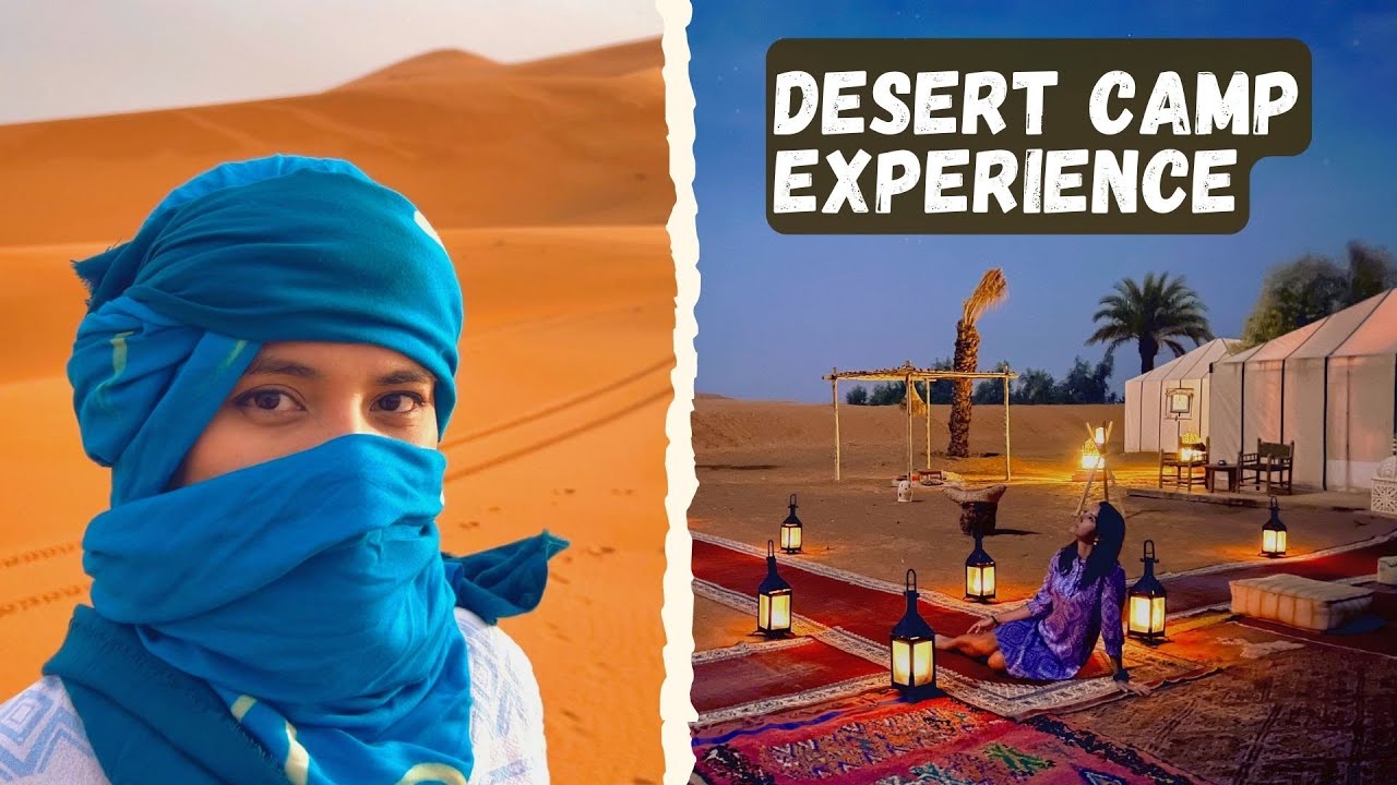 Как мы провели ночь в роскошном лагере в пустыне — Sahara Adventures