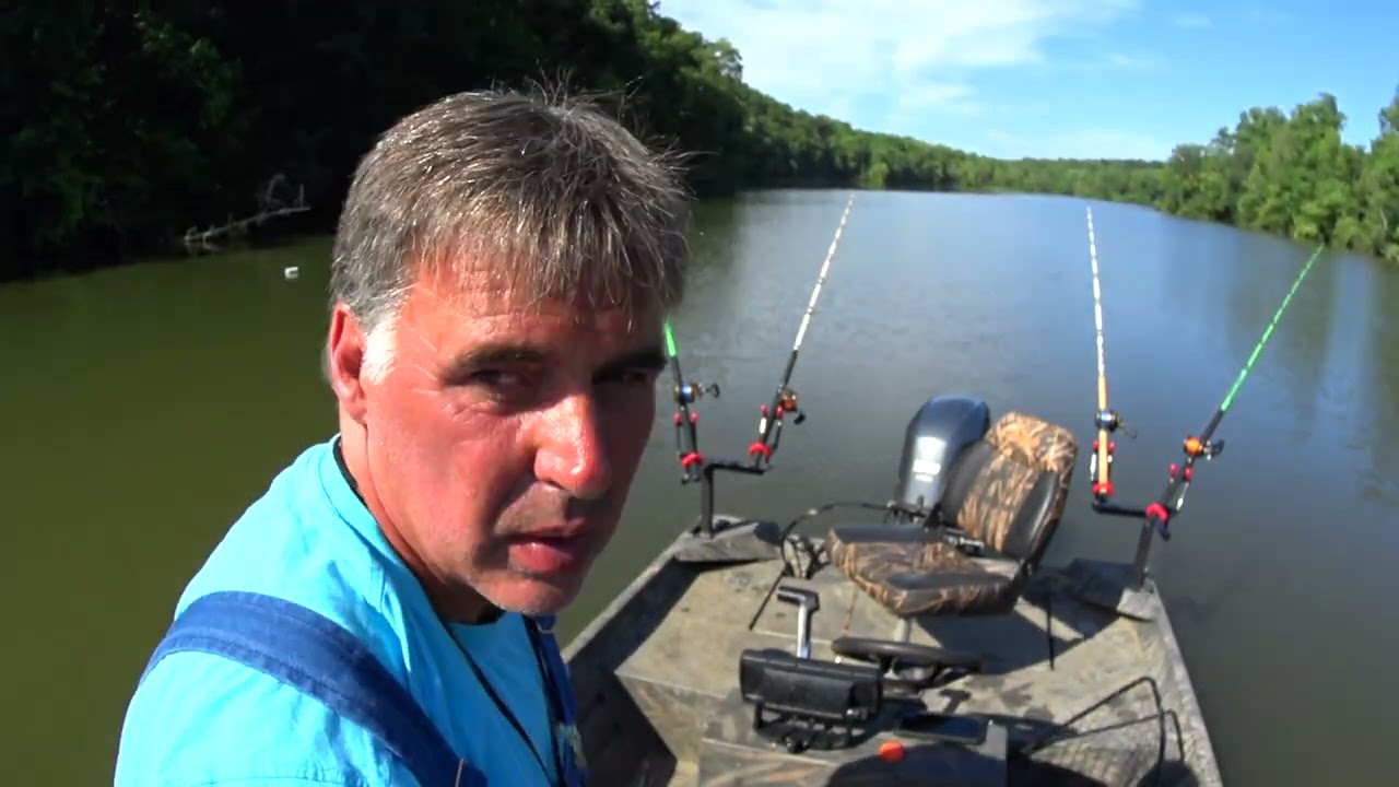 Summer Catfish on the Tennessee River