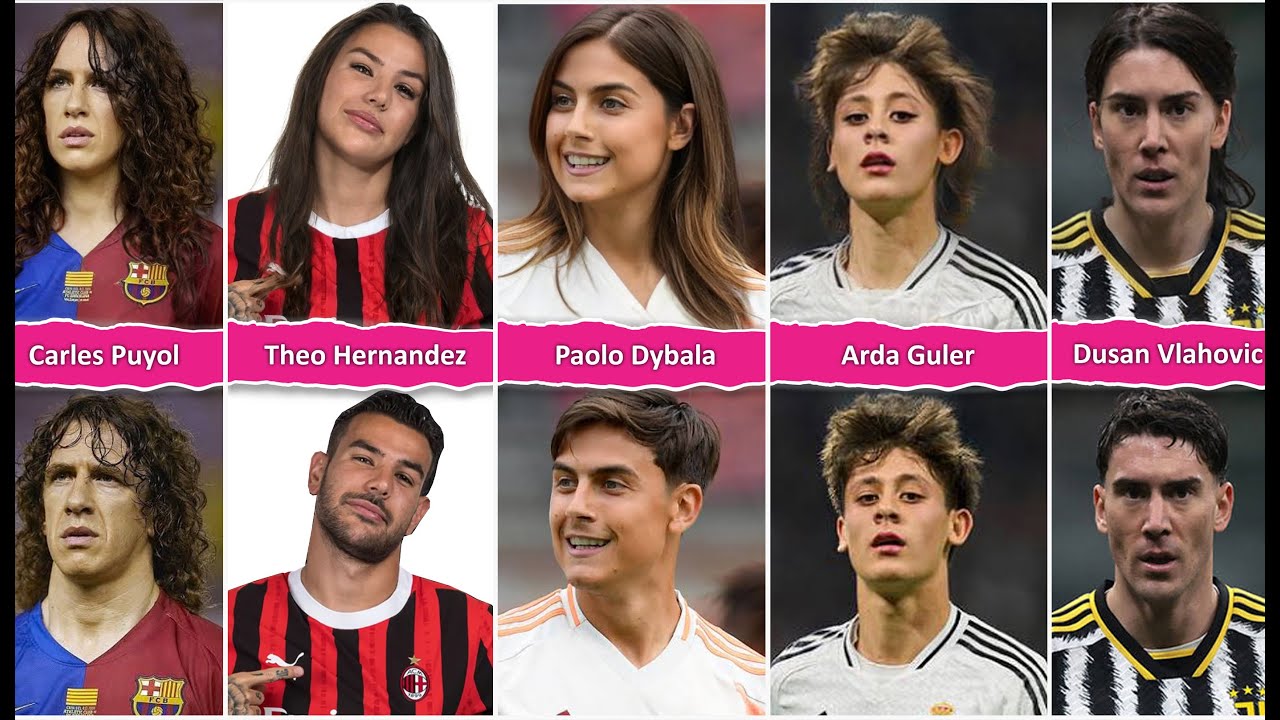 🚨Gender Swap! Famous Footballers in Female Version! PART II