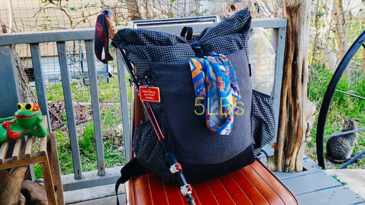 PCT 5lb gear list