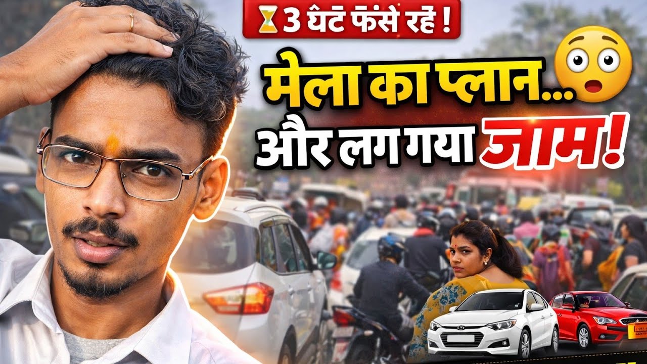 मेला का प्लान 😍और लग गया जाम! 😩 #Dharmveer_Vlogs06