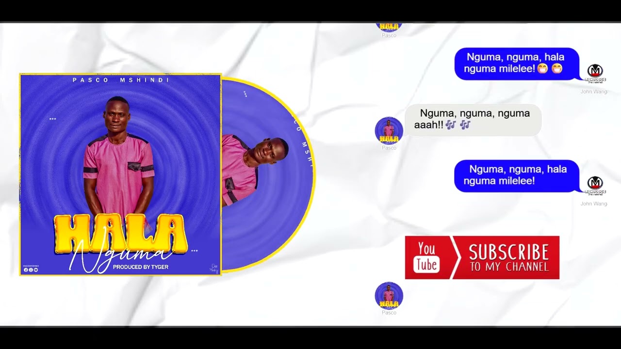 PASCO MSHINDI_-_HALA NGUMA (MUSIC VISUALISER)