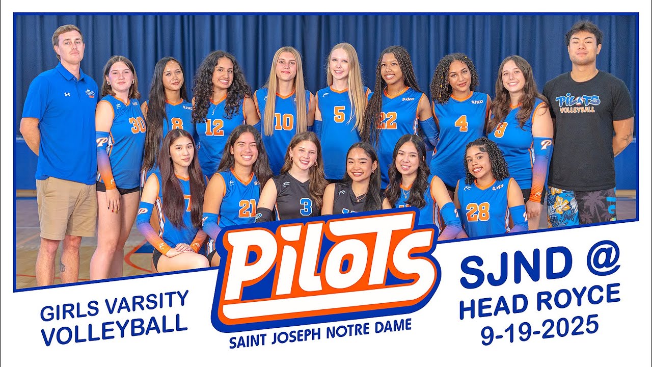 SJND Girls Varsity Volleyball BEATS Head Royce!