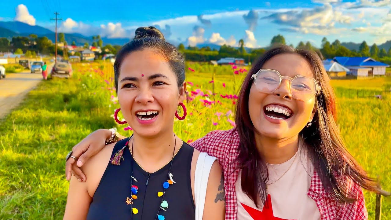 Met my Bhonti (Sister) in Ziro! @DikshaPatgiri