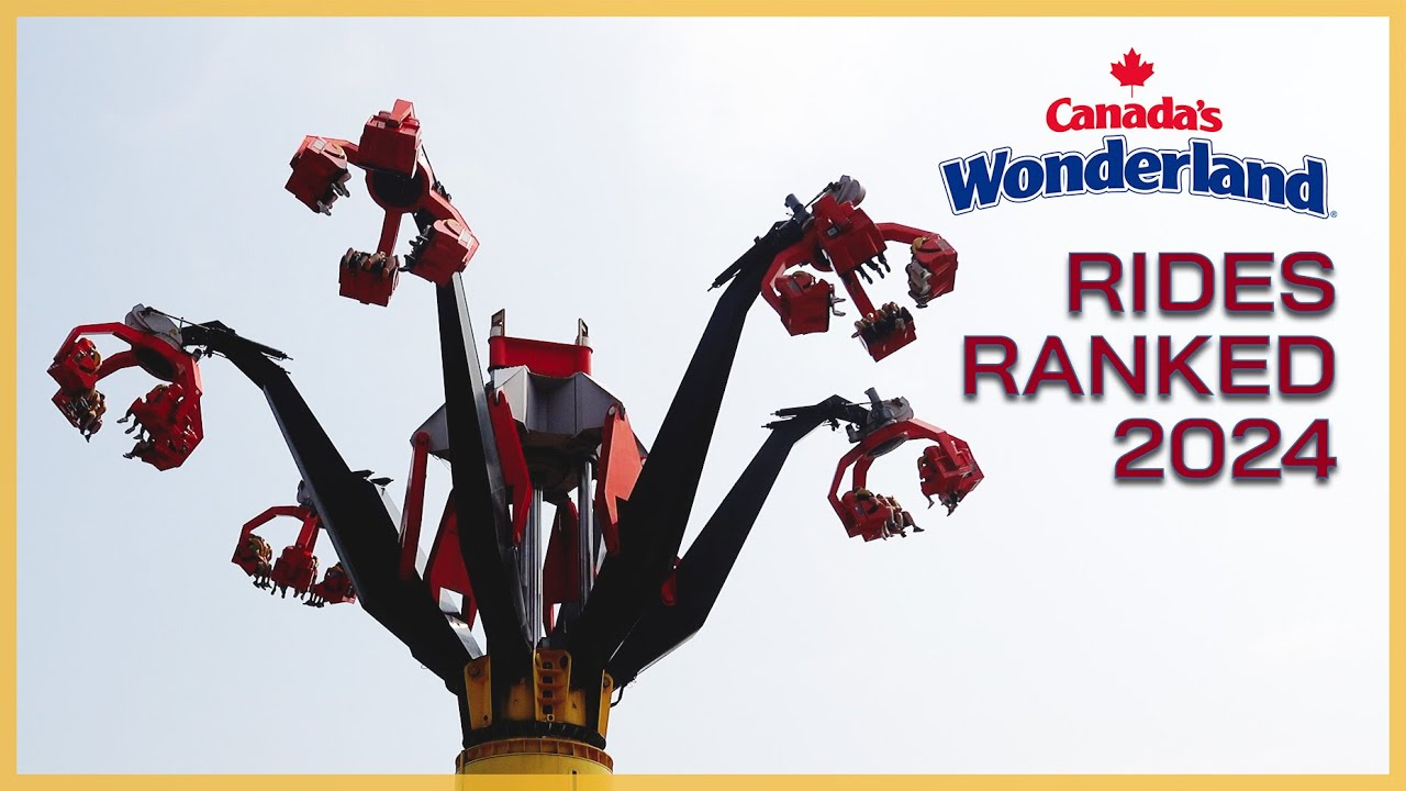 Canada's Wonderland All Rides Ranked 2024