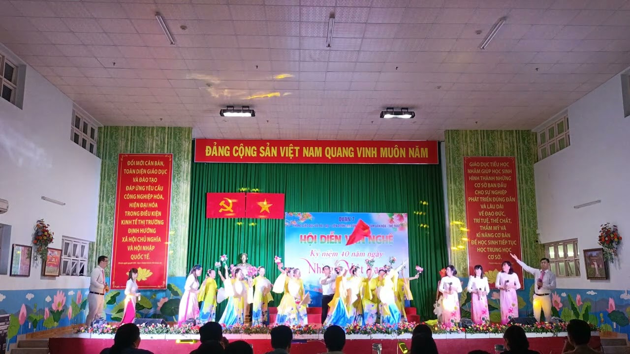 TRƯờNG TIỂU HỌC LÊ ANH XUÂN THAM GIA HỘI DIỄN VĂN NGHỆ KỶ NIỆM 40 NĂM NGÀY NHÀ GIÁO VIỆT NAM 20/11.
