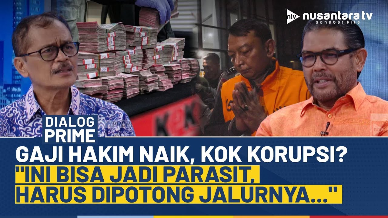[FULL] Gaji Hakim Sudah Naik, Kok Masih Korupsi? Andi Asrun: Orang Ini Bahaya, Bisa Jadi Parasit!