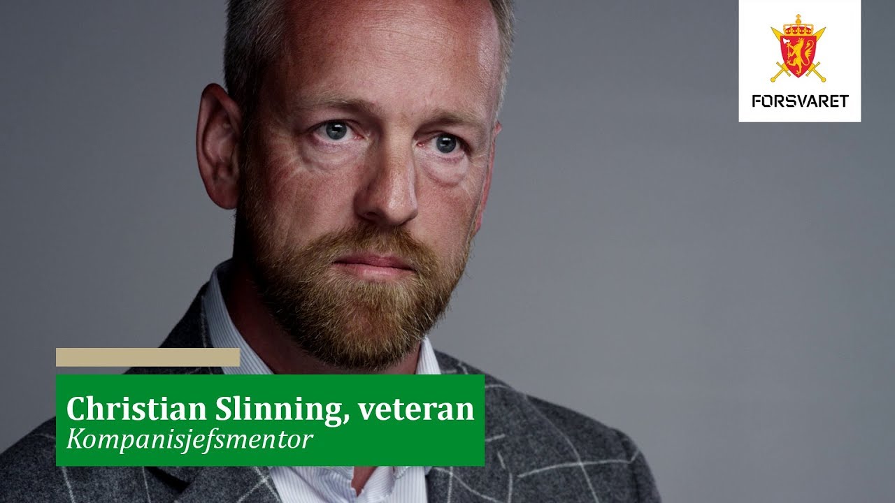 Christian Slinning, veteran - Kompanisjefsmentor