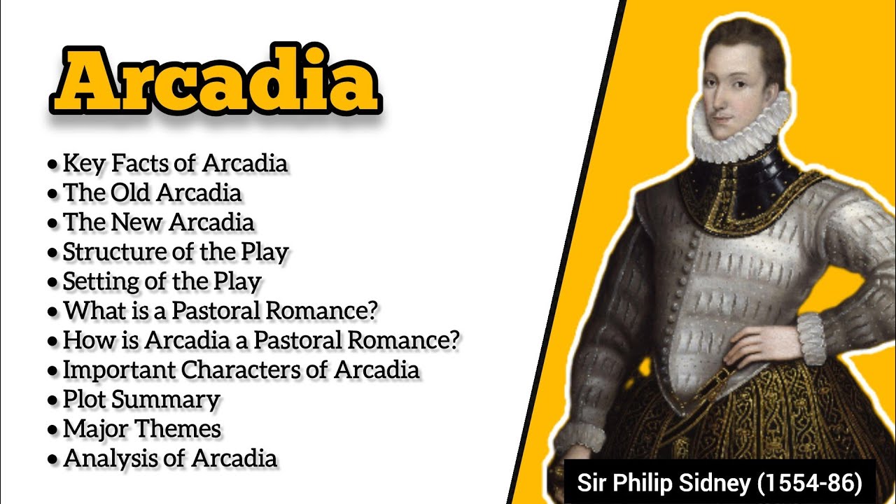 Arcadia by Philip Sidney | Explained in Urdu & Hindi