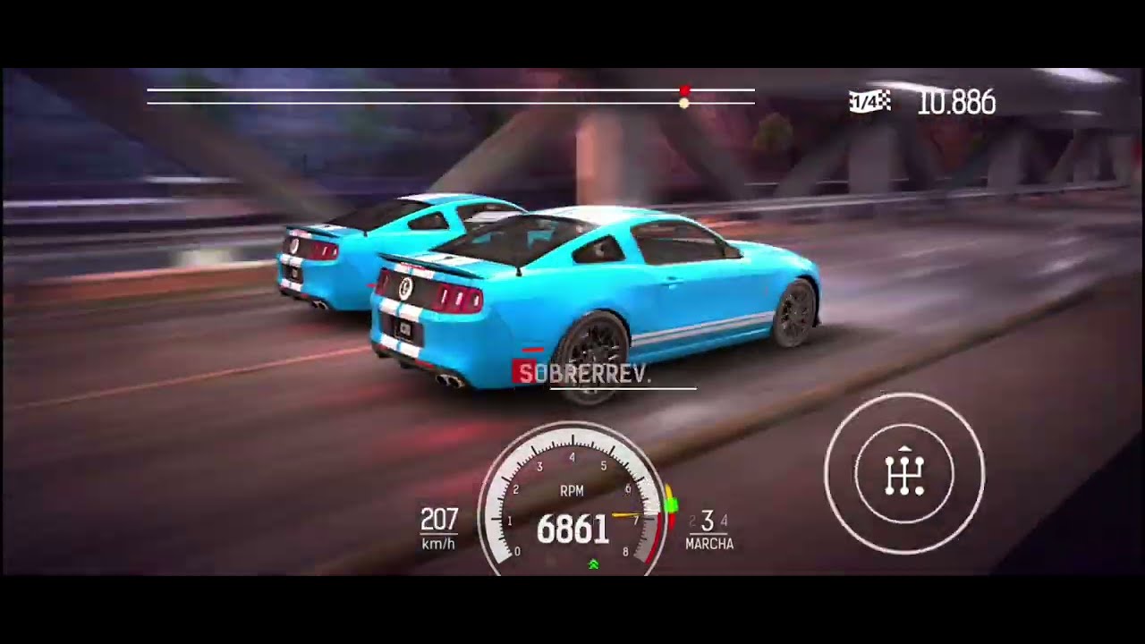 Nitro Nation Ultra Graphics Test on Mali G57