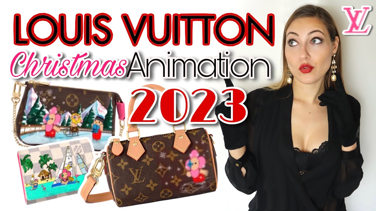 Sneak Peek: Louis Vuitton Christimas Animation 2023 Collection | LV Holiday Collection SLGs