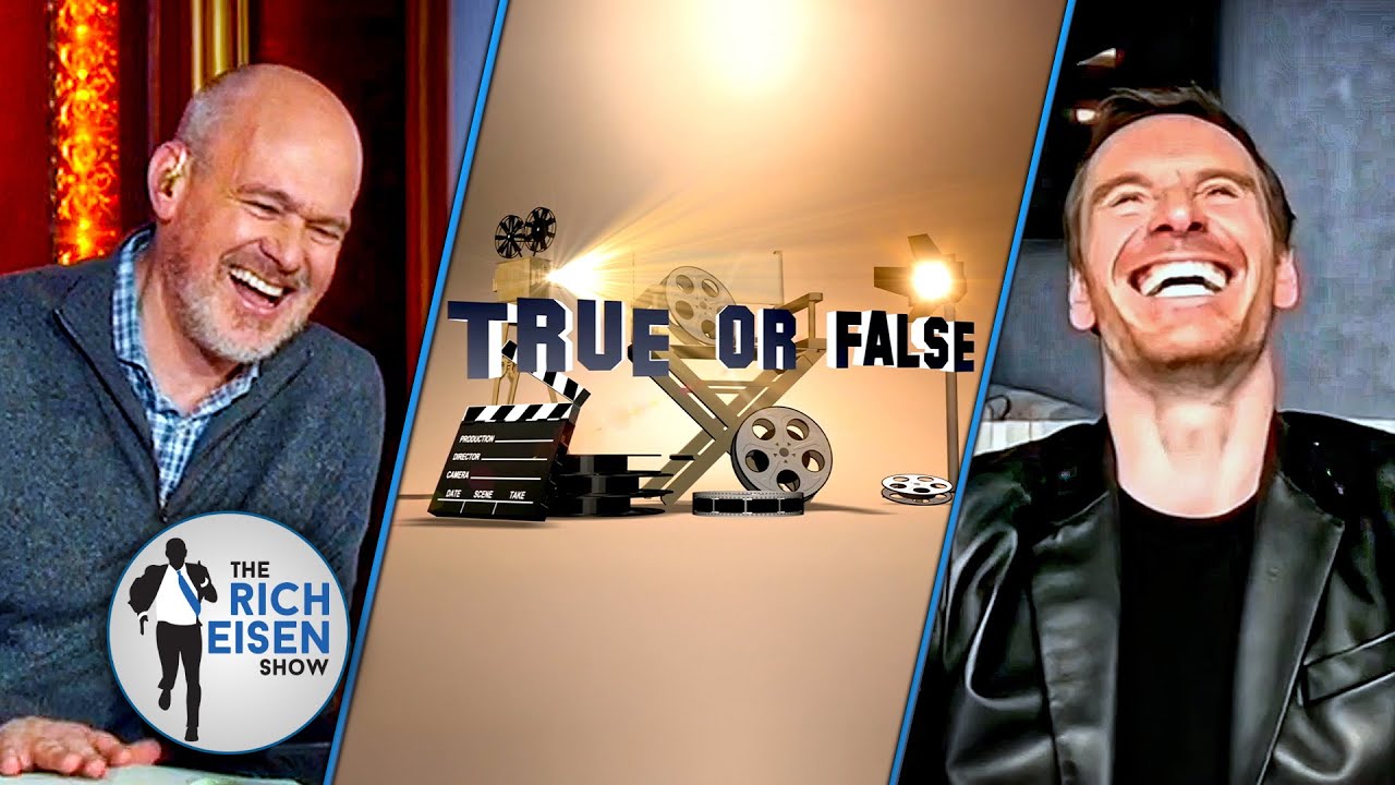 Michael Fassbender&rsquo;s Latest &lsquo;Celebrity True or False&rsquo; Is 100% MUST WATCH!!! | The Rich Eisen Show