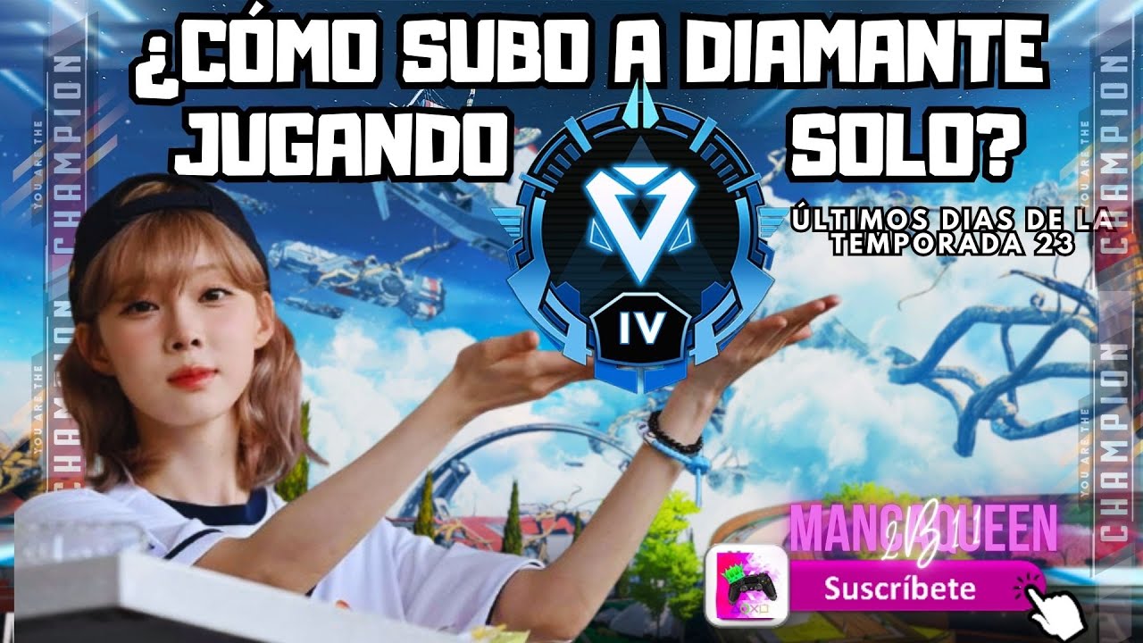 ¿CÓMO SUBO A DIAMANTE JUGANDO SOLO? | ÚLTIMOS DIAS DE LA T23 | #ranked de #apexlegends en #consolas