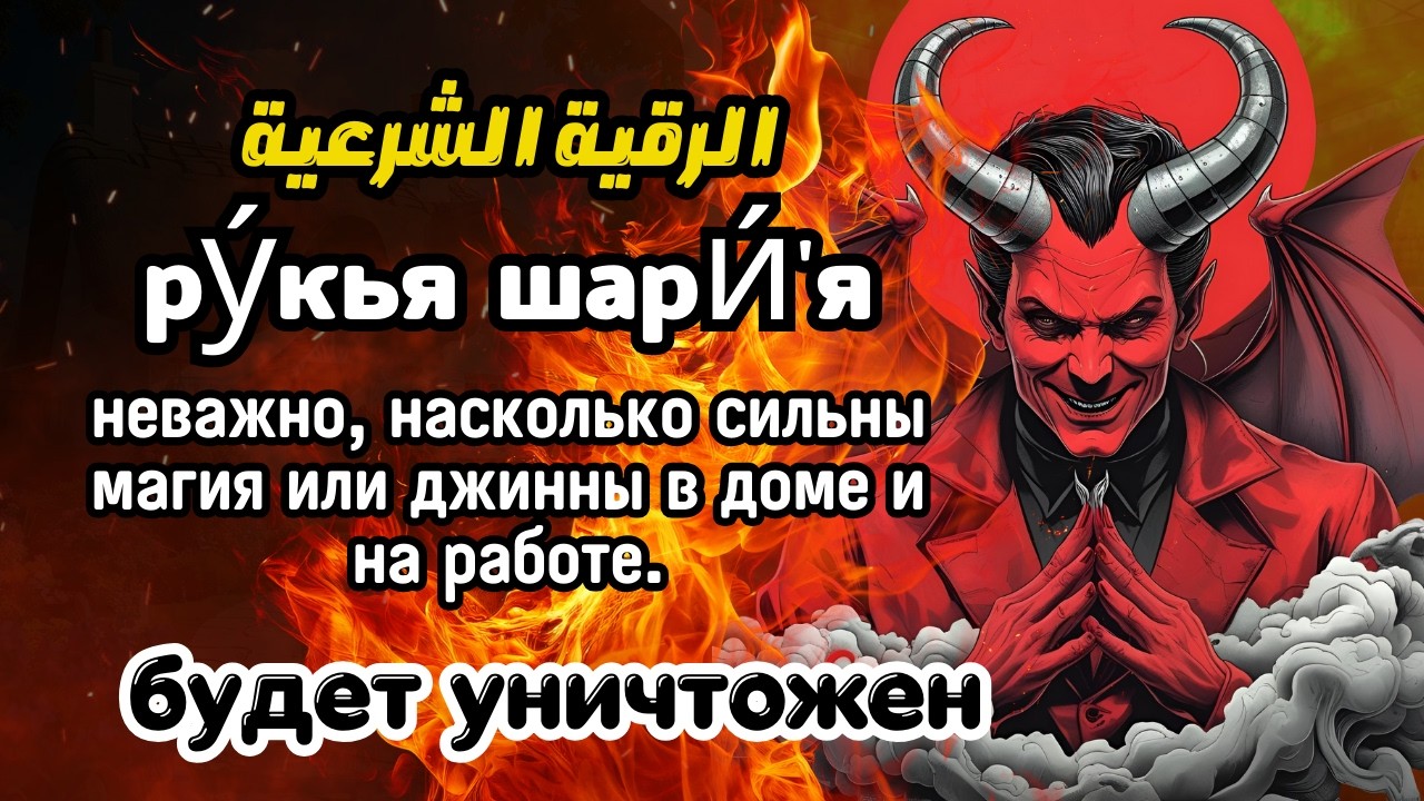 Сильная Шариатская Рукийя: изгнание джиннов и уничтожение колдовства - 🕌Ar--339