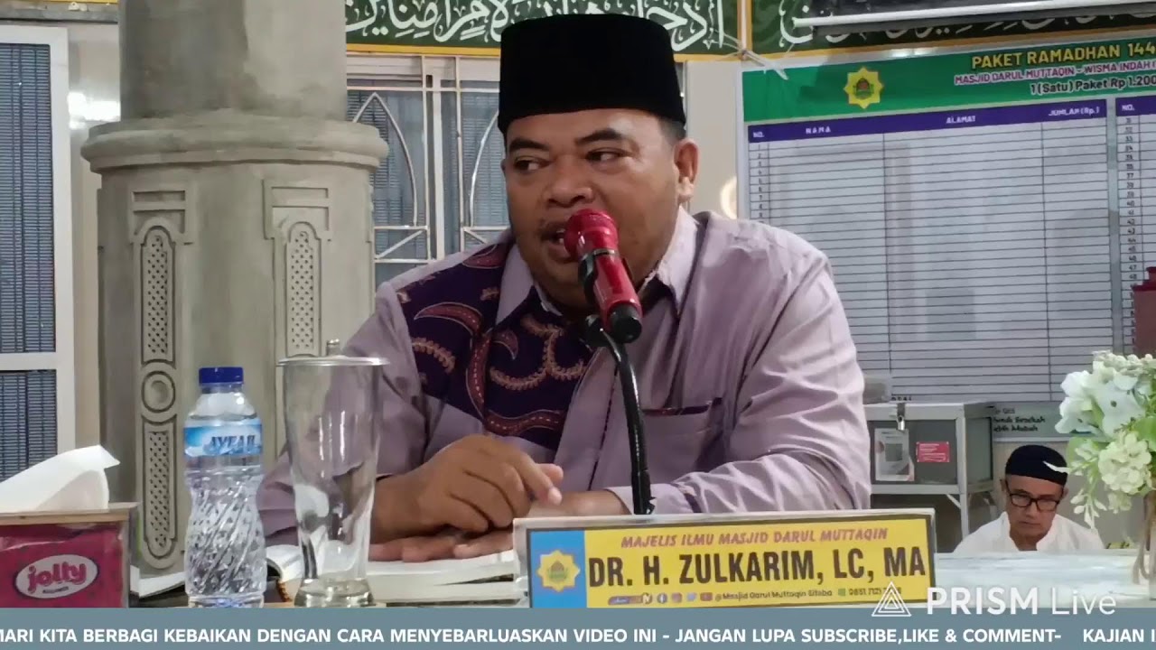 Siaran langsung Masjid Darul Muttaqin Siteba