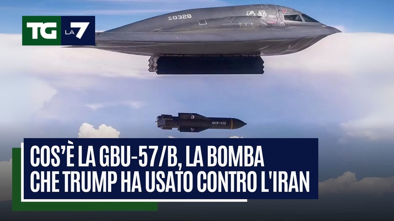 Cos’è la GBU-57/B, la bomba che Trump ha usato contro l'Iran