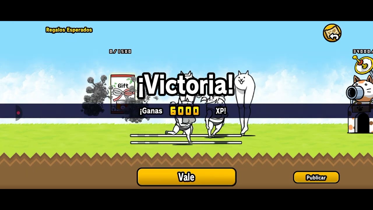 Jugando niveles especiales #20 - the battle Cats 