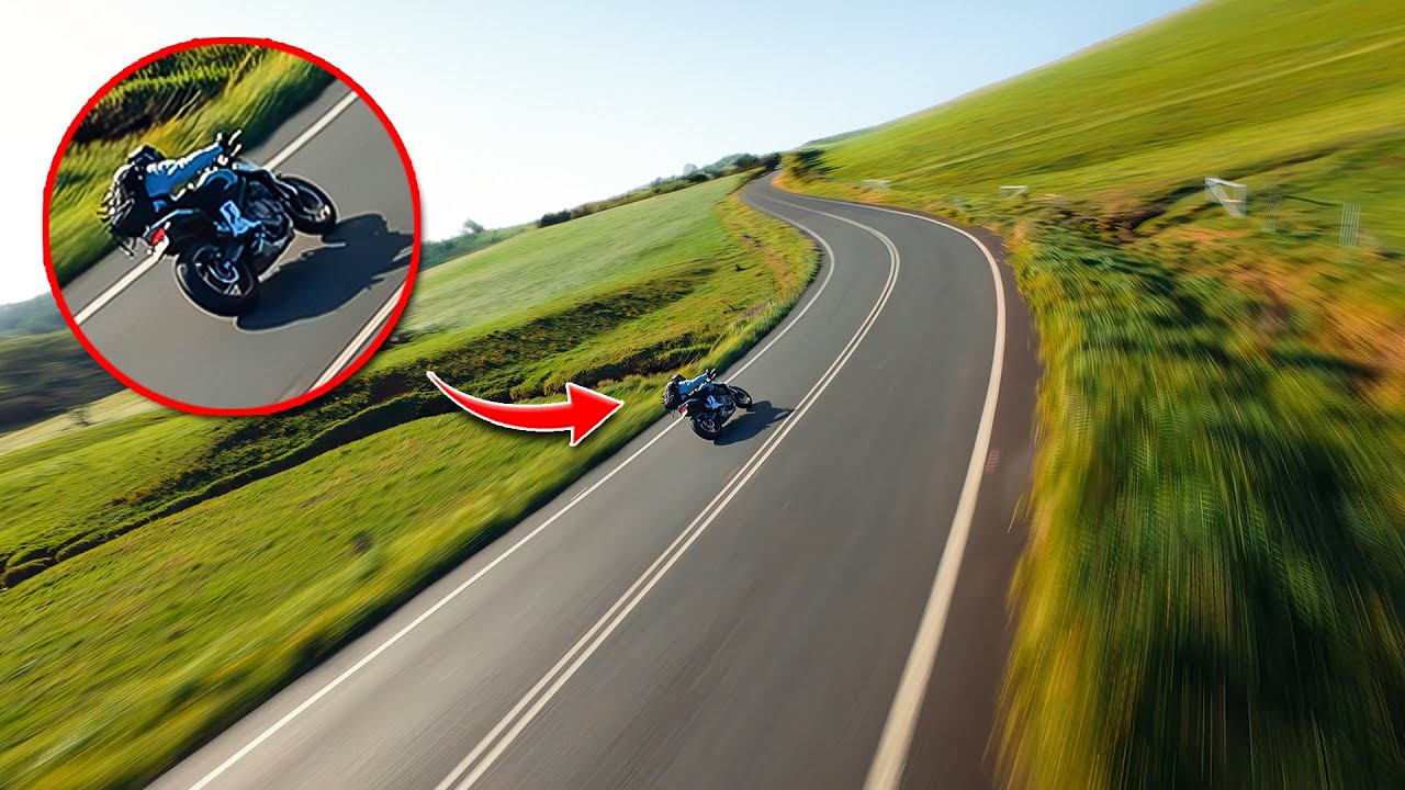FPV drone chasing me in 100 km/h WINDS…