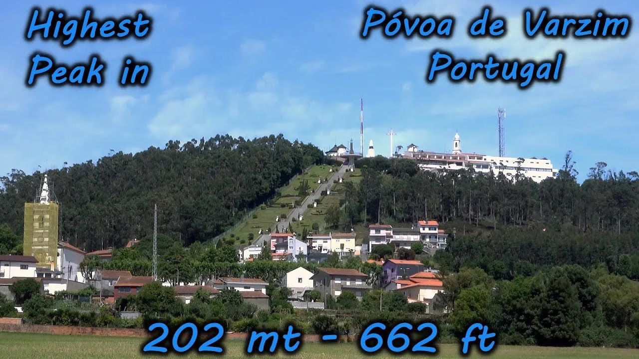 [4K]  Going to the Highest Peak in... Póvoa de Varzim - Portugal