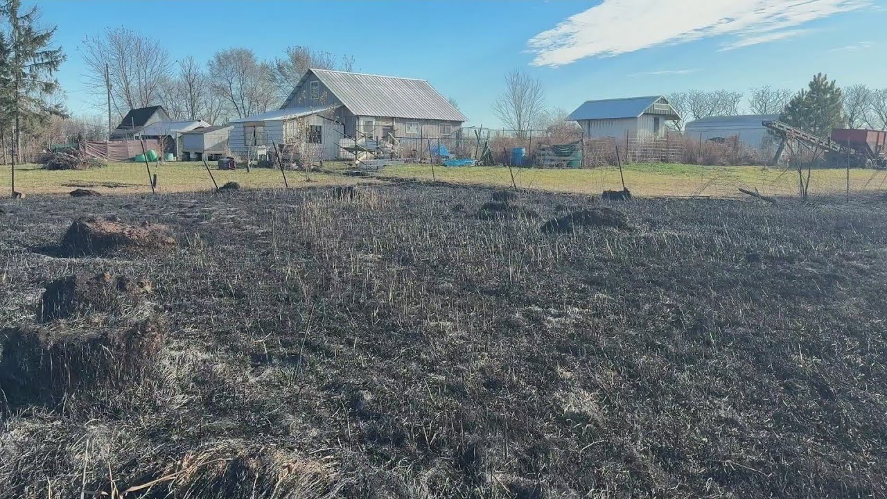 350-acre marsh fire in Waushara County potentially caused by equipment & dryness as officials urge c