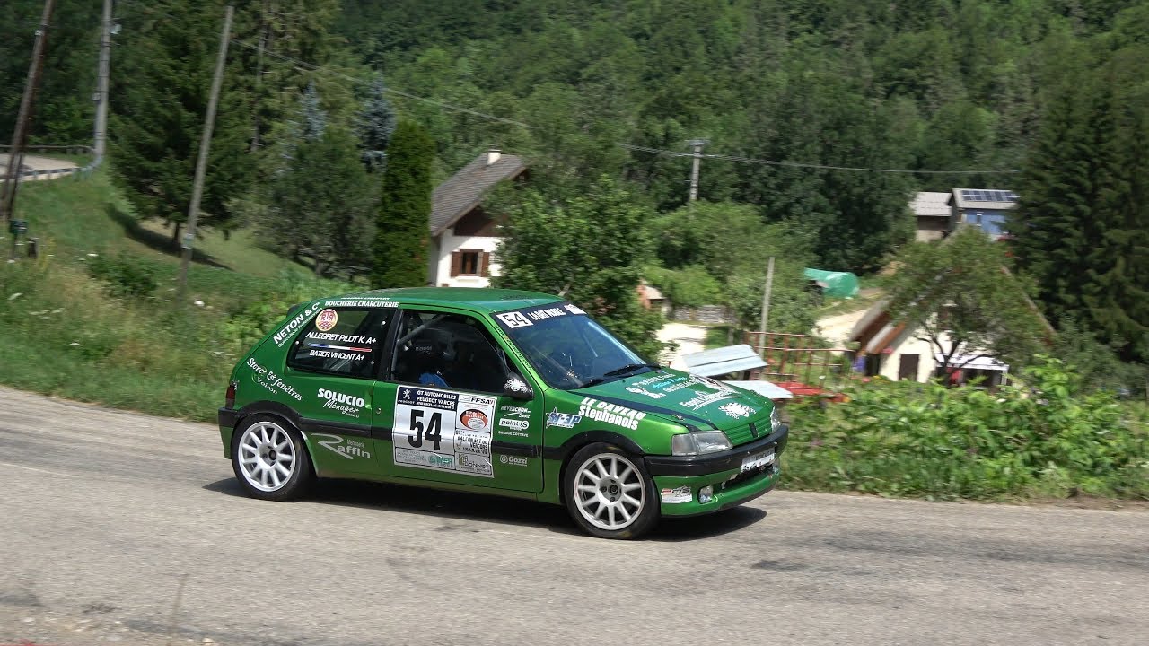 Rallye du Balcon Est 2019 - Peugeot 106 XSI N° 54 - Vincent BATIER et Keryann ALLEGRET-PILOT