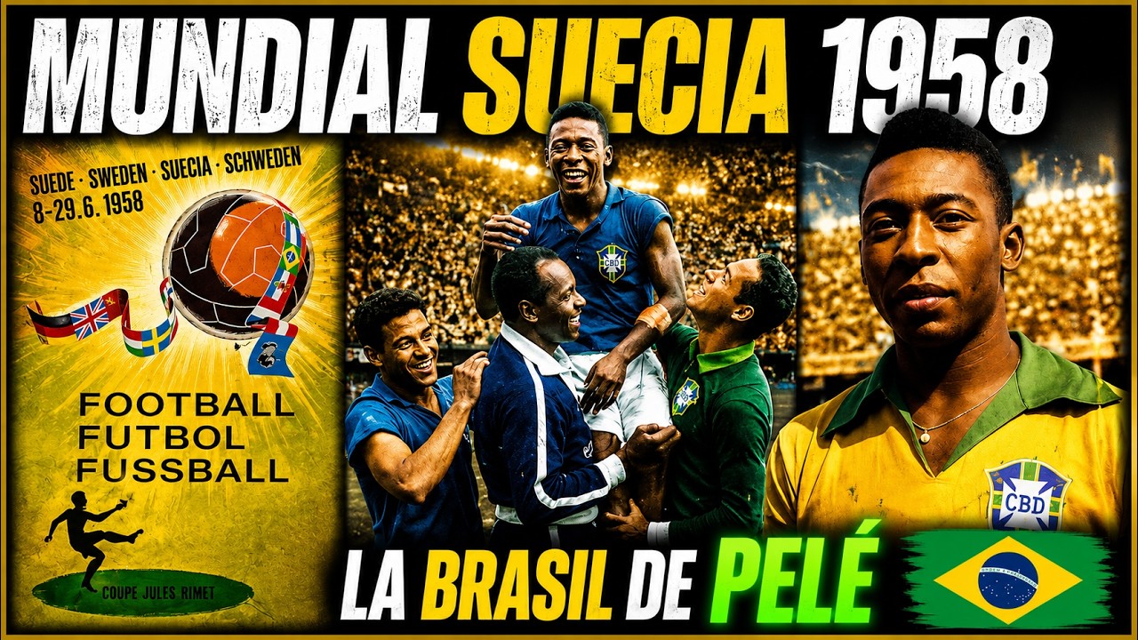 MUNDIAL SUECIA 1958 🇸🇪 | Historia de los Mundiales