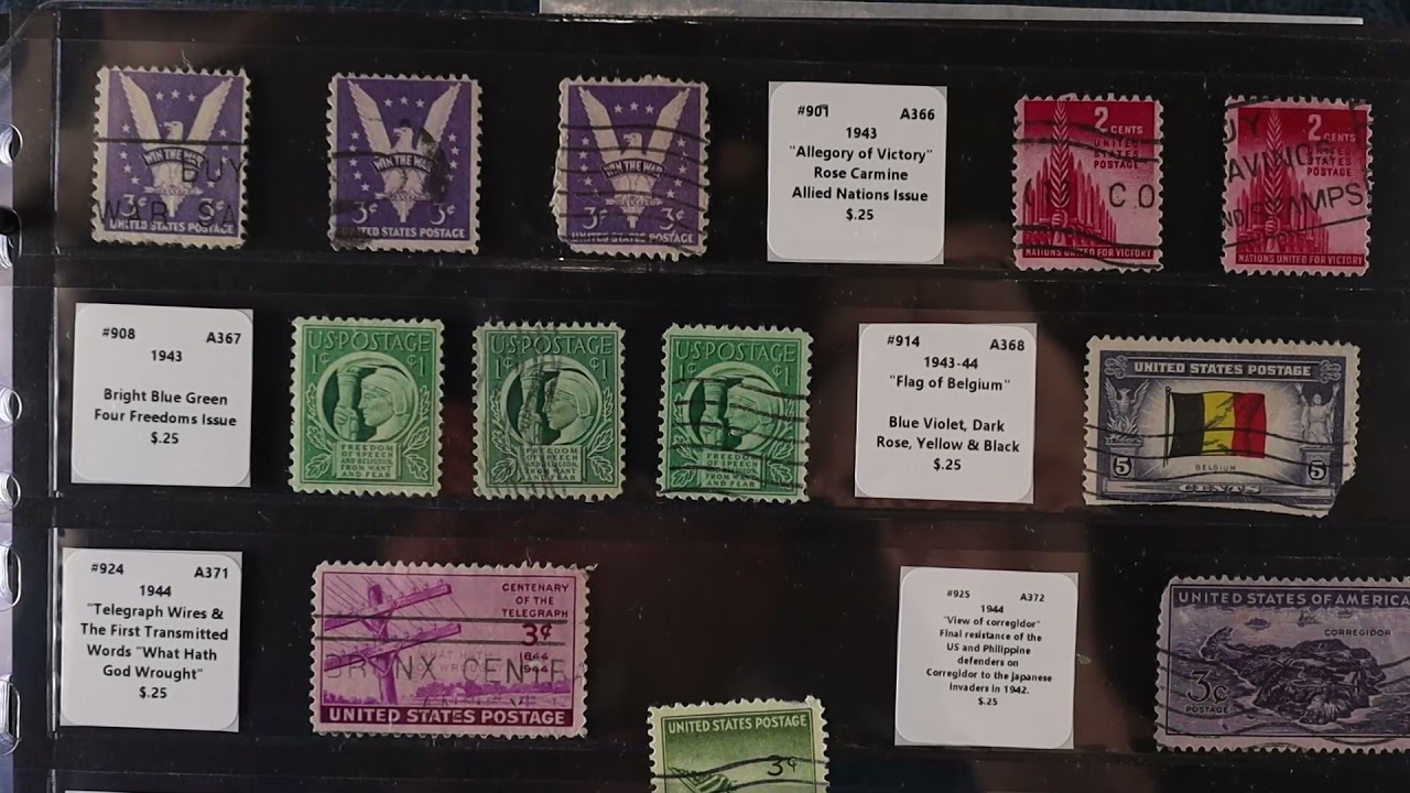 Grandpa's US Stamp Album