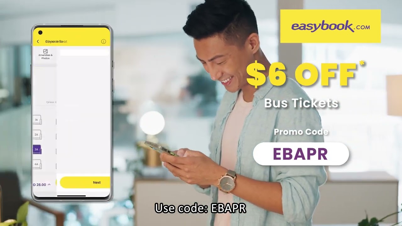 $6 OFF Bus Tickets to Malaysia &mdash; Book Now on Easybook