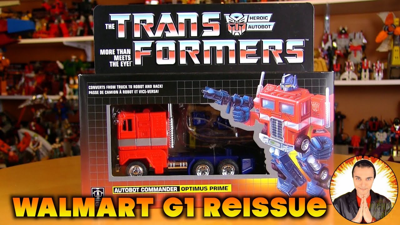 Transformers Walmart Exclusive G1 Reissue OPTIMUS PRIME (2019)