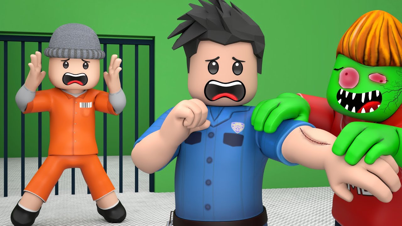ROBLOX Brookhaven 🏡RP: ZOMBIE PRISON BREAK  | King Roblox