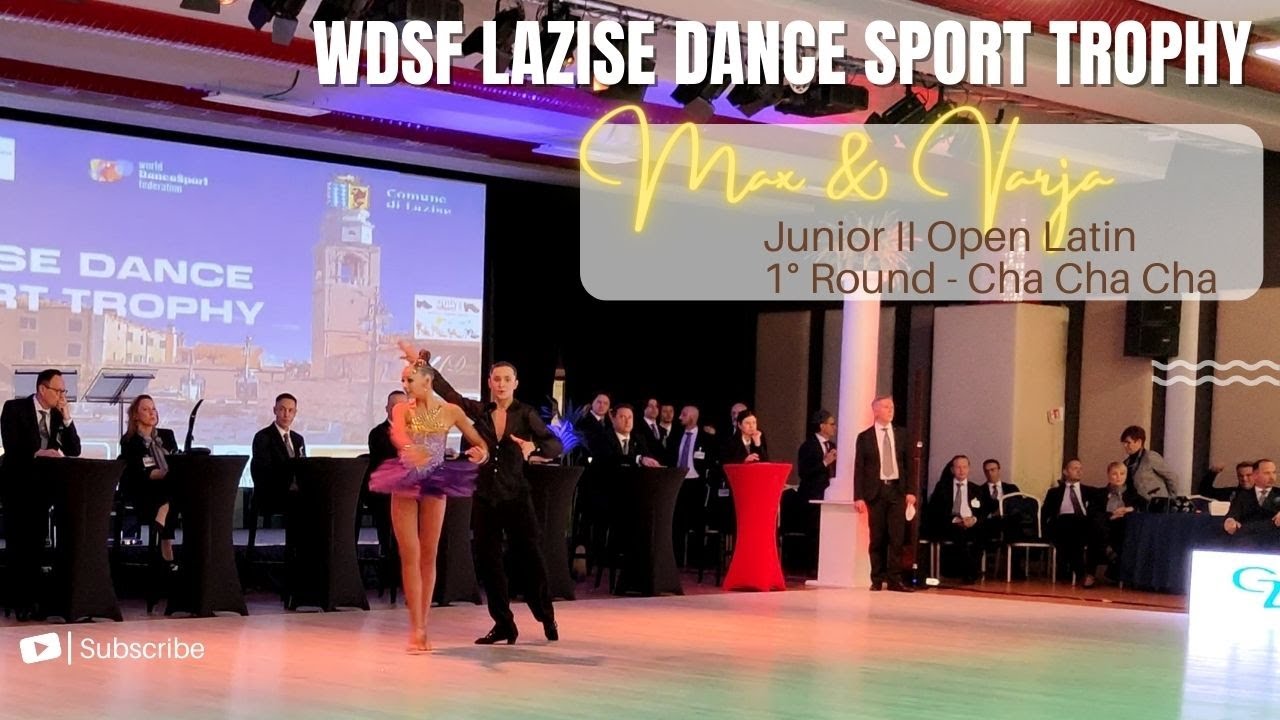 WDSF Lazise - Dance Sport Trophy - Junior II Open Latin - 1° Round Cha Cha Cha