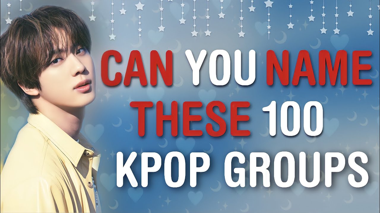 DO YOU KNOW THE NAME OF THESE 100 KPOP GROUPS? EASIEST-ONE! | THIS IS KPOP GAMES