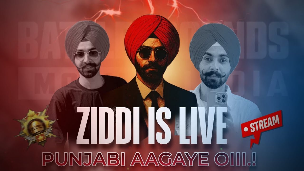 PUNJABI AA GYA OYA 🦅🦅🦅M249 GANG IS BACK LIVE BGMI RUSH GAMEPLAY WITH ZIDDI IS LIVE