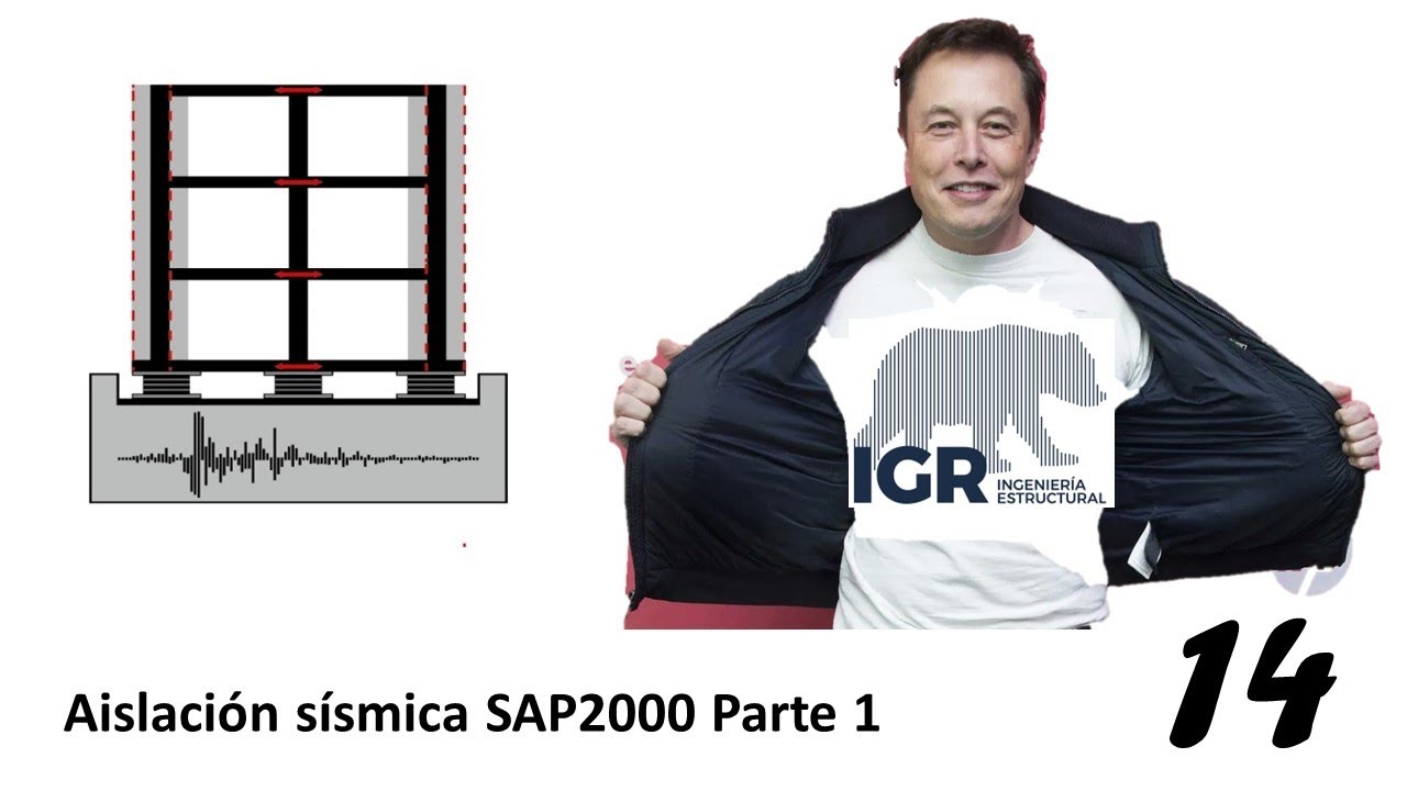 Aislación sísmica parte 1 - Elementos link Lineal y No lineal (Aisladores SAP2000)