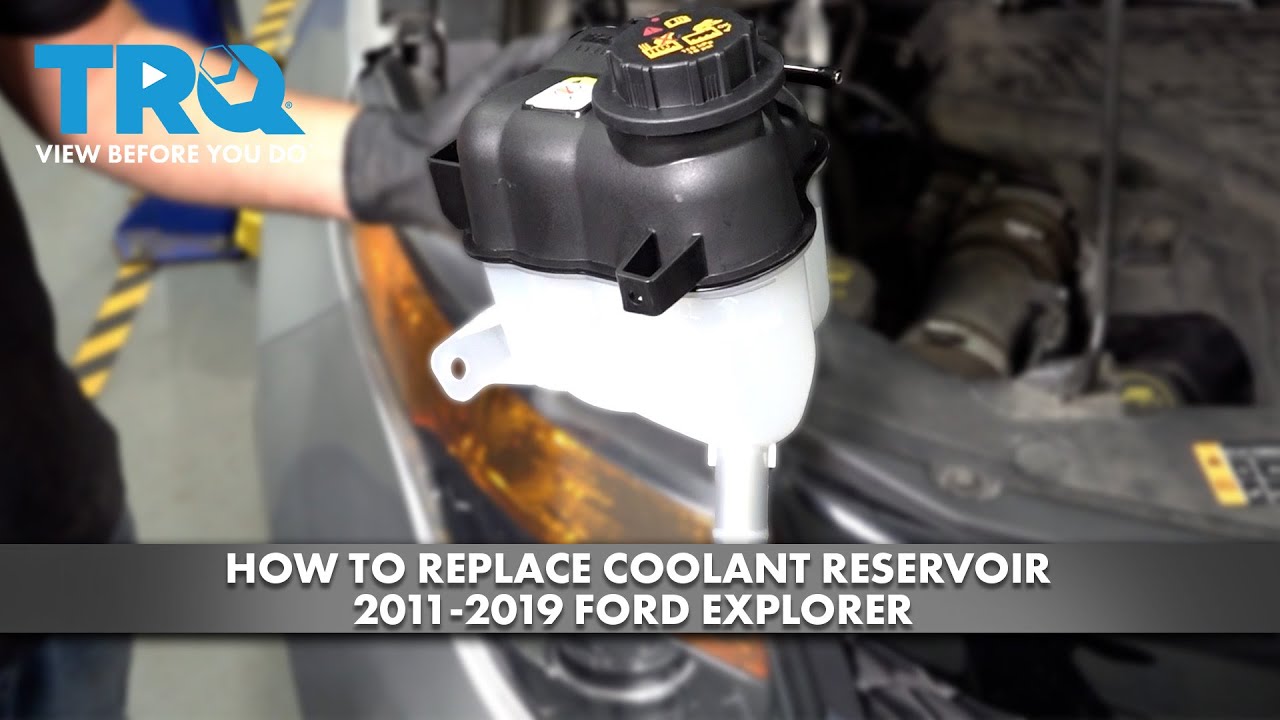 How to Replace Coolant Reservoir 2011-2019 Ford Explorer