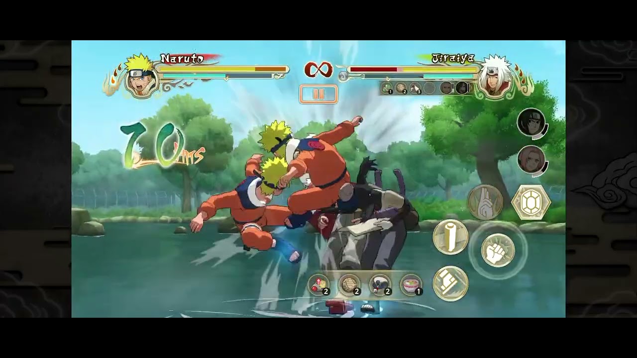 Ultimate ninja storm Naruto vs jiraya