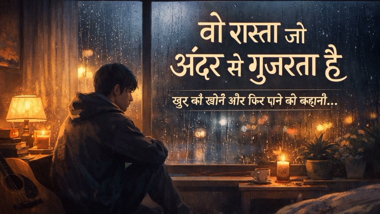 वो रास्ता जो अंदर से गुजरता है | Heart Touching Hindi Lofi Song | Emotional Story Song