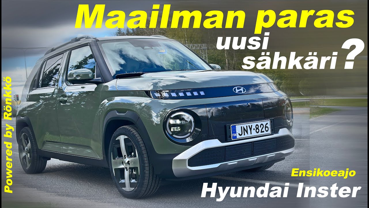 Ensikoeajo: yll&auml;tt&auml;v&auml; Hyundai Inster