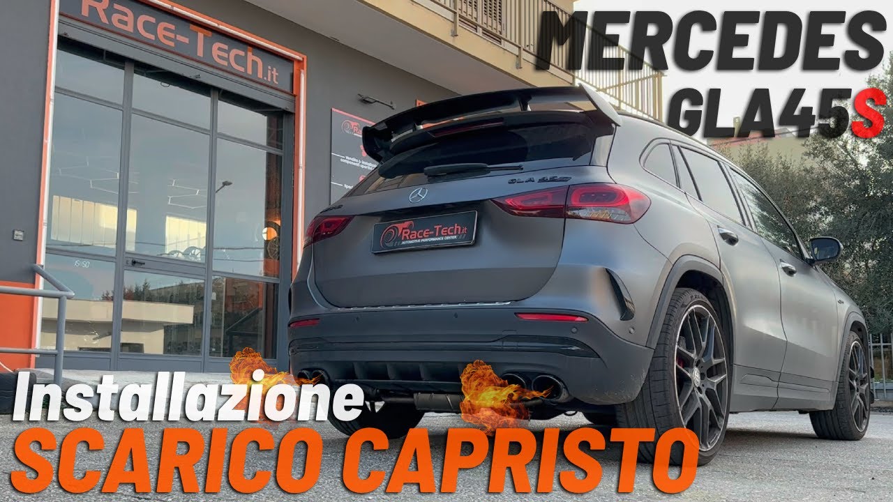 Ora si che suona....Mercedes GLA 45S AMG