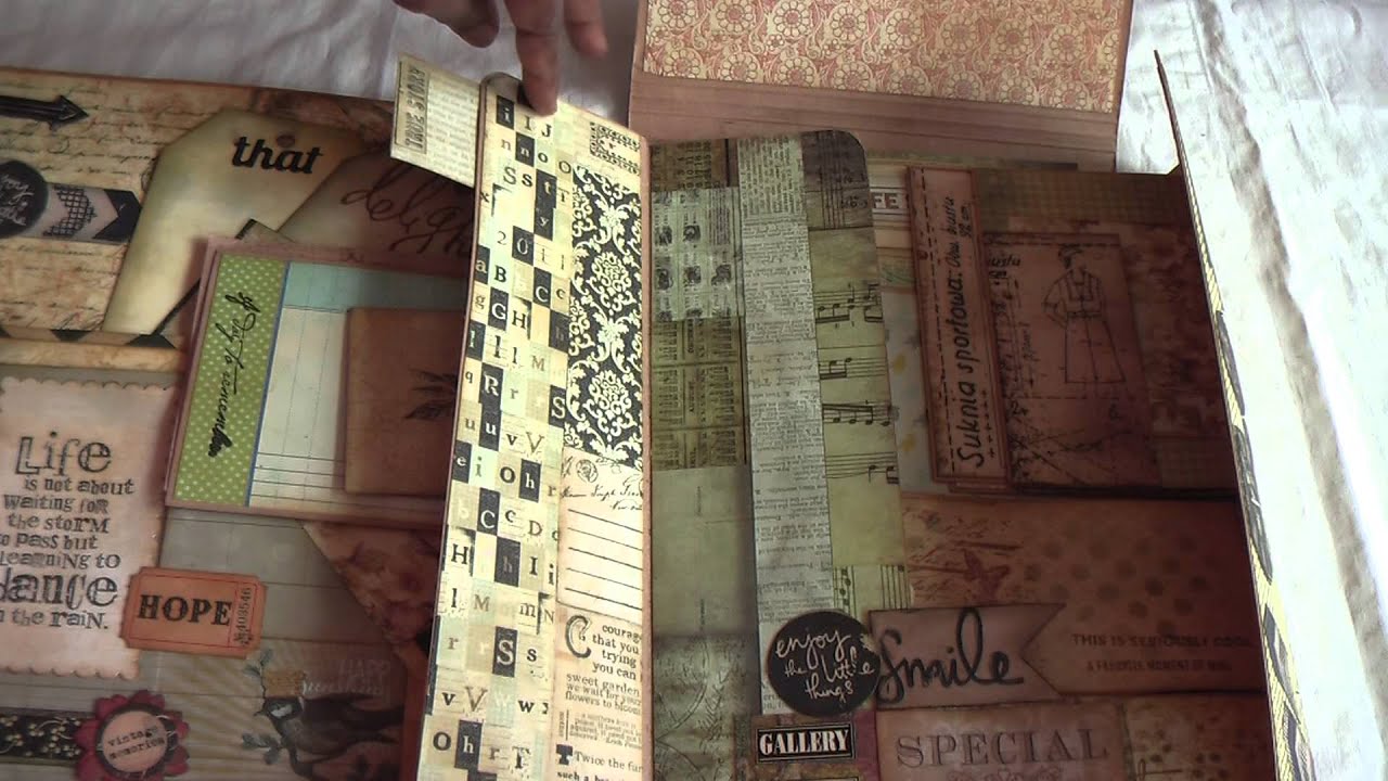 Tim Holtz File Folder Album