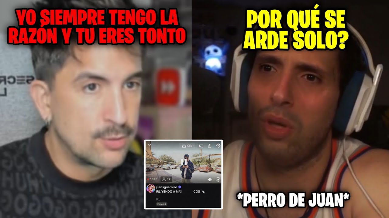 JaviOliveira sigue ardido con Guibel, el perro de Juansguarnizo